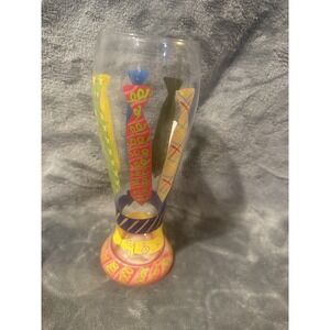 Lolita Fathers Day Not Another Mens Dad‎ Neck Tie Beer Pilsner Glass